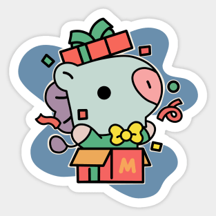 Festive Pony Sticker